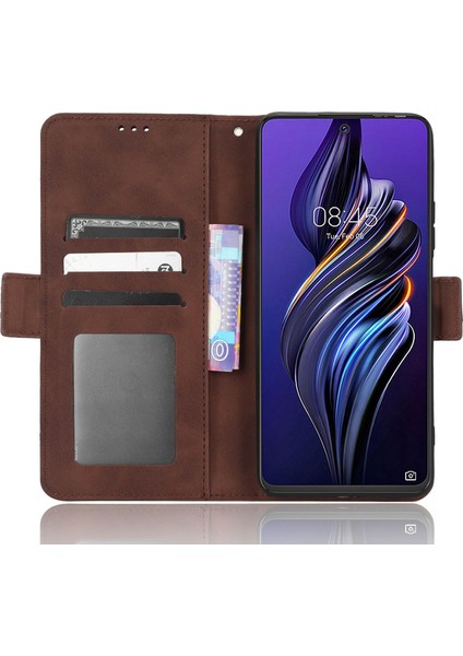Tecno Pova 3 4g Çoklu Kart Yuvaları Pu Deri Flip Standı Cüzdan Kılıf (Yurt Dışından) modelleri