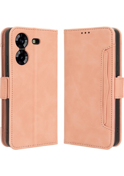 Tecno Pova 5 4g Pu Deri Standı Cüzdan Kılıf Çoklu Kart Yuvaları Telefon Kapağı (Yurt Dışından)