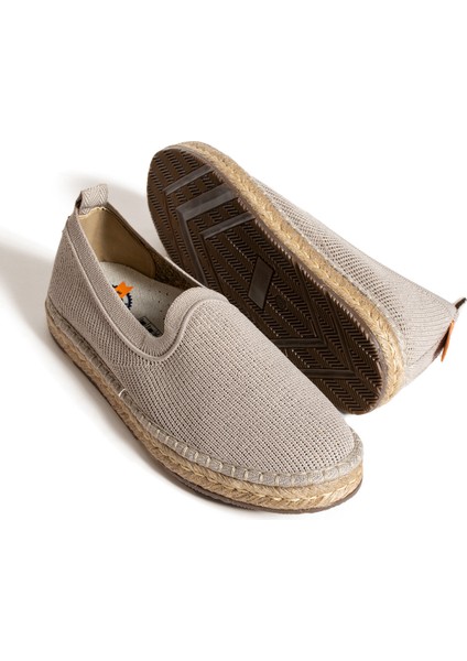 Yula Fashion Shoes Espadrıl Ayakkabı-Bej-36