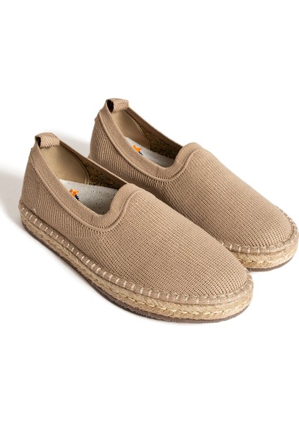 Yula Fashion Shoes Espadrıl Ayakkabı-Vizon-36