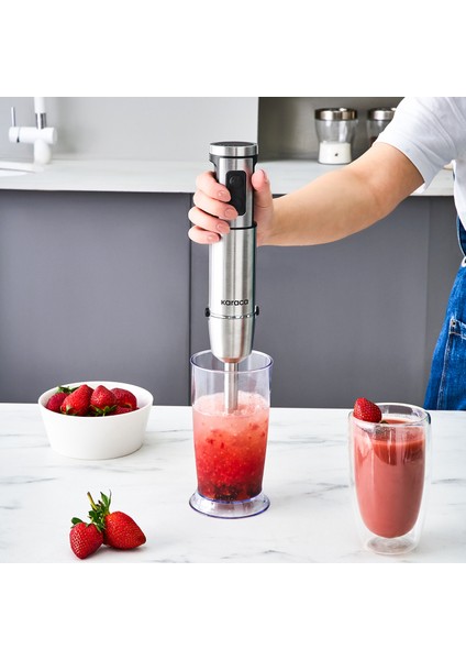 Inox Quick Mix Hız Ayarlı 1300W El Blender Set 9616B