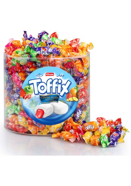 Toffix Silindir Mix Şeker 1000 Gr.(1 Kutu)
