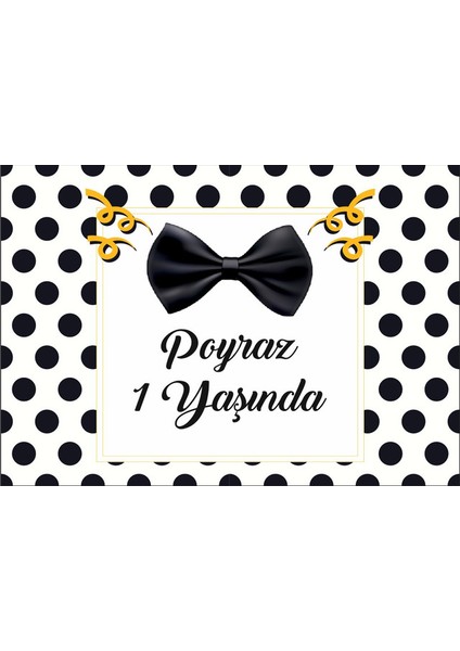 Papyon Temalı Doğum Günü Afişi-35 x 50 cm