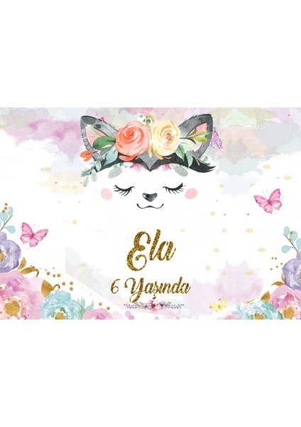 Koala Temalı Doğum Günü Afişi-35 x 50 cm