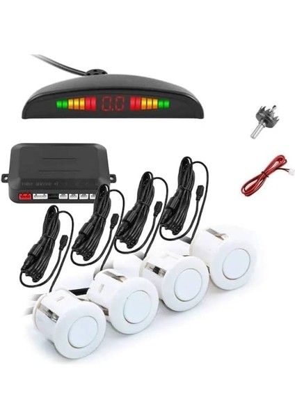 Honda Accord/acura/city/civic Uyumlu Beyaz Ekranlı Park Sensörü modelleri