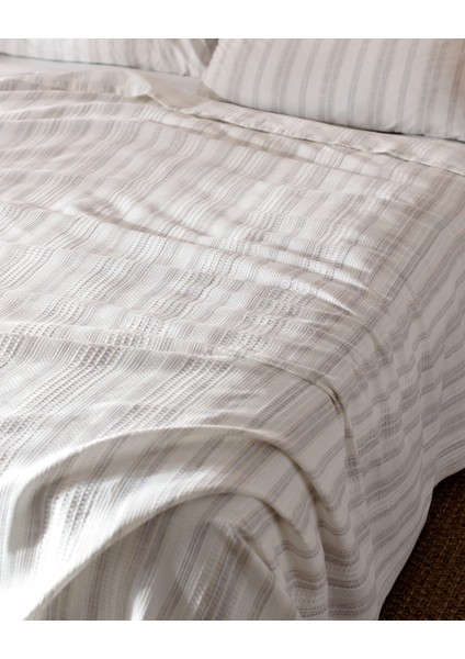 Avery King Size Ecocell Baskılı Pike Takımı
