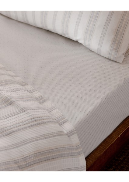 Avery King Size Ecocell Baskılı Pike Takımı
