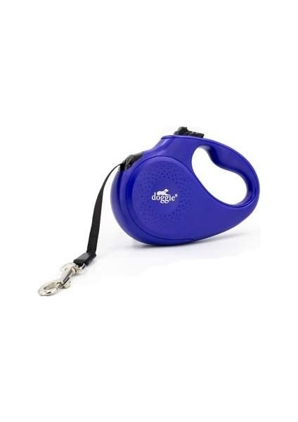 Master Otomatik Köpek Uzatma Tasması Large Royal Mavi 50 kg 5 mt