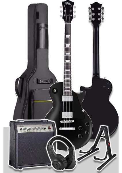 GRX-200BK-30-AMP Les Paul Kasa Elektro Gitar Seti 30 Watt Gainli Amfi ve Full Set (H-H) fiyatları