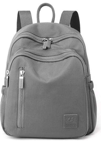 Renkli Tilki Sırt Çantası Bayanlar Açık Seyahat Sırt Çantası Suya Dayanıklı (Yurt Dışından)