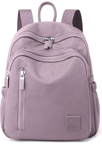 Renkli Tilki Sırt Çantası Bayanlar Açık Seyahat Sırt Çantası Suya Dayanıklı (Yurt Dışından)