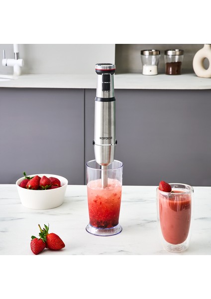 Inox Quick Mix Hız Ayarlı 1300W El Blender Set - 9637B