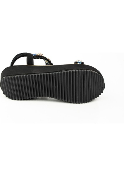 121 - 5 Siyah Kadın Sandalet indirimleri