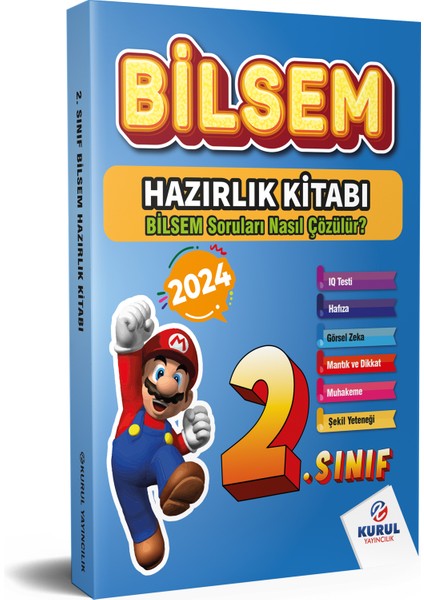 Kurul Yayıncılık 2024 2. Sınıf BİLSEM Hazırlık Kitabı