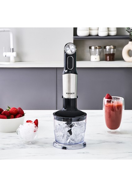 Inox Quick Mix Hız Ayarlı 1300W El Blender Set - 9635B