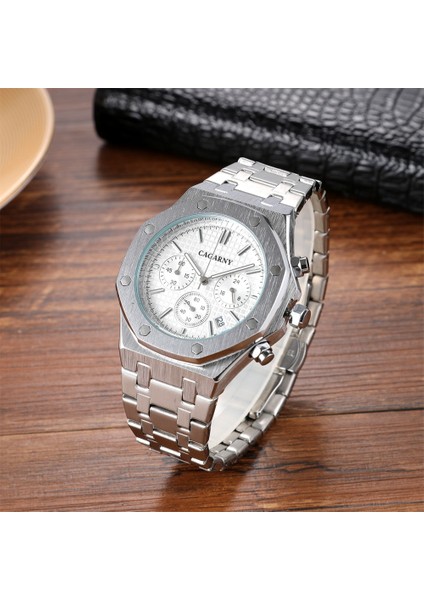 6835 Erkek Quartz Saat Beyaz (Yurt Dışından) fiyatları