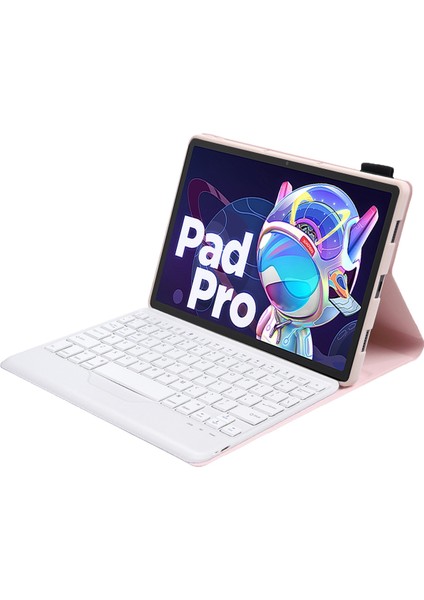 Bluetooth Klavye Kılıfı AM18-B Lenovo Xiaoxin Pad Pro 2022 11.2 Inç Pembe (Yurt Dışından)