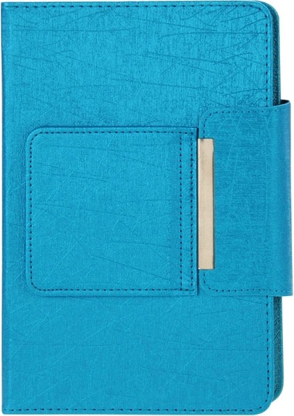 10.1 Inç Tablet Pc Için HSD-PT7012 Bluetooth Klavye Pu Kılıf Mavi (Yurt Dışından) fiyatları