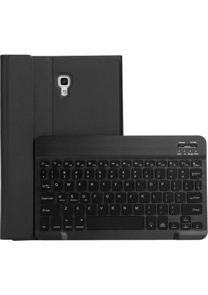 ST590S Bluetooth Klavye Pu Kılıf Galaxy Tab A 10.5 Inç T590 Siyah (Yurt Dışından)