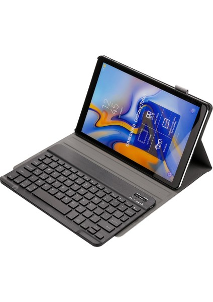 ST590S Bluetooth Klavye Pu Kılıf Galaxy Tab A 10.5 Inç T590 Siyah (Yurt Dışından) modelleri