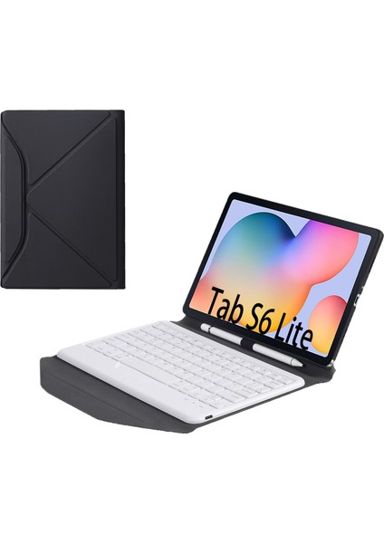 Samsung Galaxy Tab S6 Için B610 Klavye Beyaz + Siyah (Yurt Dışından)