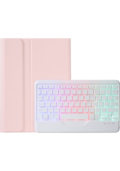 Ultra-Ince Arkadan Aydınlatmalı Bluetooth Klavye Lenovo Xiaoxin Pad 2022 10,6 Inç Pembe (Yurt Dışından) fiyatları