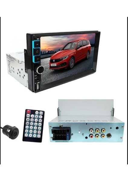 Double Teyp 7 Inç 4X50W Mirrorlink Bt/usb/sd/mp5/aux/fm Kameralı Tofas Seri