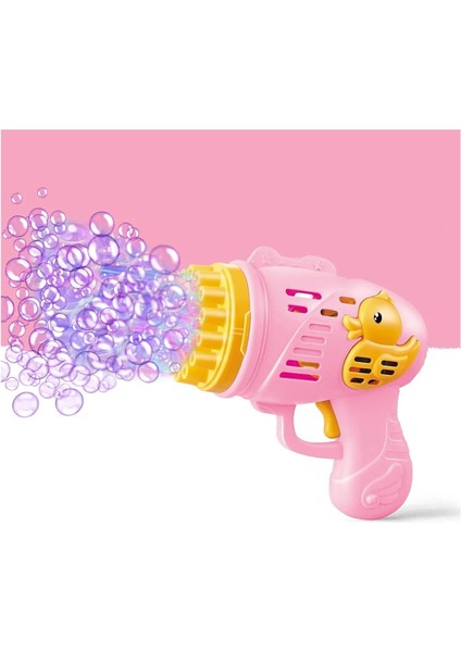 23 Kanal Pilli Baloncuk Makinesi Baloncuk Tabancası Köpük Tabancası Bubble Gun Ördek (Yurt Dışından)