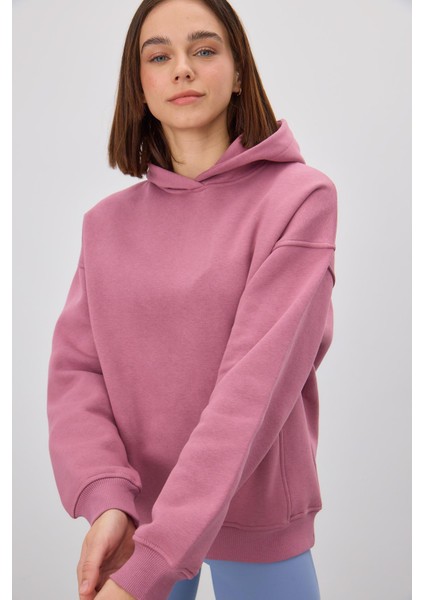 Kadın Çiçek Baskılı Leylak Sweatshirt fiyatları