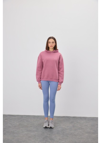 Kadın Çiçek Baskılı Leylak Sweatshirt fırsatları