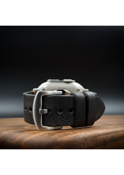 Apple Watch Uyumlu Deri Saat Kordonu Siyah fiyatları
