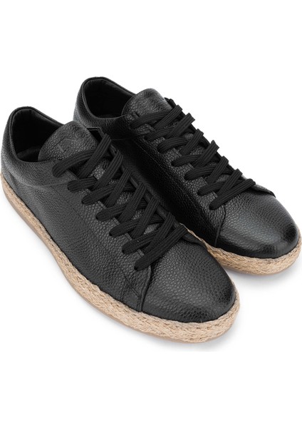 Erkek Deri Siyah Deri Casual Ayakkabı 355 78370 Erk Ayk Y24 Sıyah Dr fiyatları