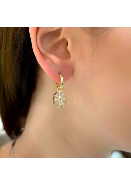 Choice Ventana Gümüş Baget Küpe