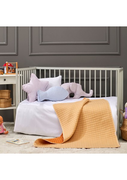 - Candy Bebek Battaniye Pamuk 90CM x 110CM Hardal