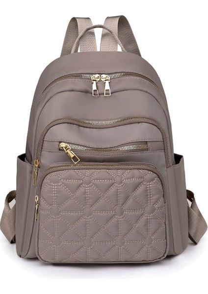 Nakışlı Kadın Sırt Çantası, Şık ve Çok Yönlü, Büyük Kapasiteli Çanta, Şehir Içi Işe Gidip Gelme Seyahat Sırt Çantası (Yurt Dışından)