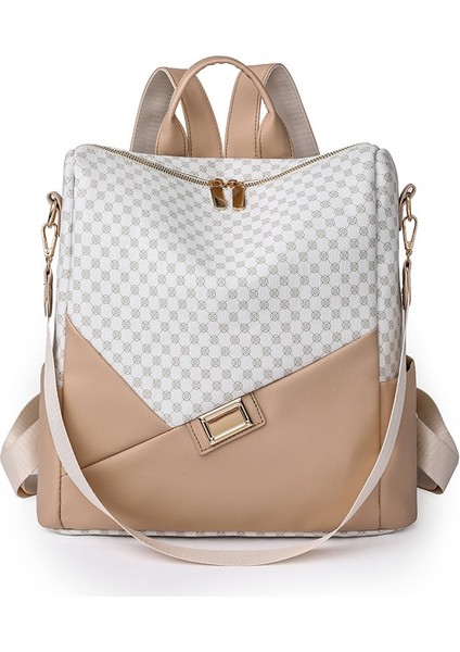 Büyük Kapasiteli Kadın Sırt Çantası, Hafif Gündelik Seyahat Küçük Sırt Çantası, Presbiyopik Moda ve Çok Yönlü Kadın Çantası (Yurt Dışından)