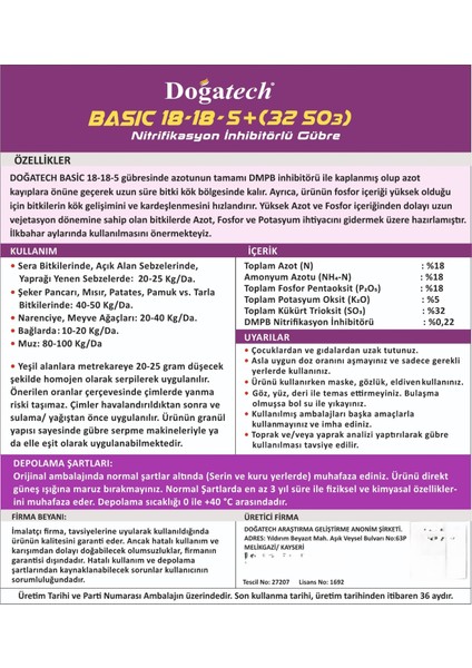 Ilkbahar Dönemine Özel Bahçe & Çim Gübre 10 kg