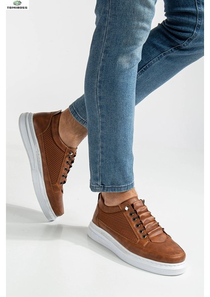 Enzo Erkek Rahat Esnek Dikişli Hafif Taban Günlük Sneaker Ayakkabı Enzo-0360