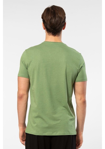 Erkek Bisiklet Yaka T-Shirt 2169/YEŞIL modelleri