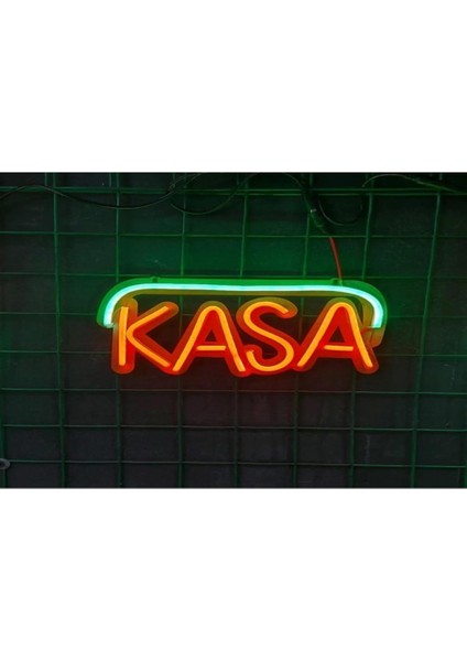 Kasa Yazısı - Neon LED Işıklı