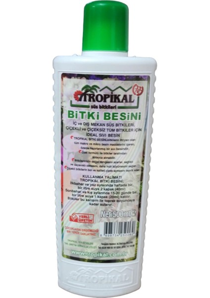 Bitki Toprağı 5 Lt / Genel Bitki Besini 500 Ml