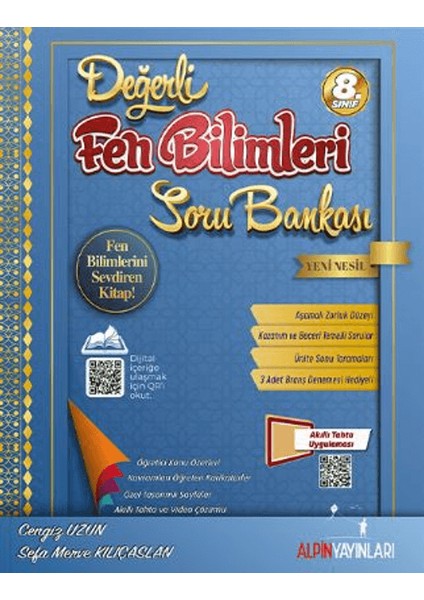 8. Sınıf Değerli Fen Bilimleri Soru Bankası
