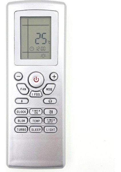 Gree GFH12CA-K6DNA1C/I Multi Kanallı Tipi Ile Uyumlu Klima Kumandası