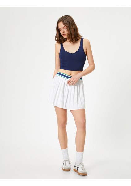 Sporcu Sütyeni V Yaka Slim Fit
