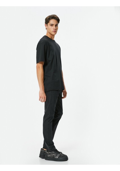 Slim Fit Kot Pantolon - Brad Jean