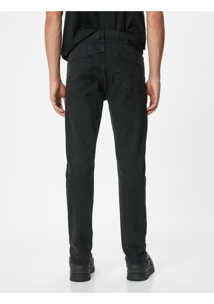 Slim Fit Kot Pantolon - Brad Jean