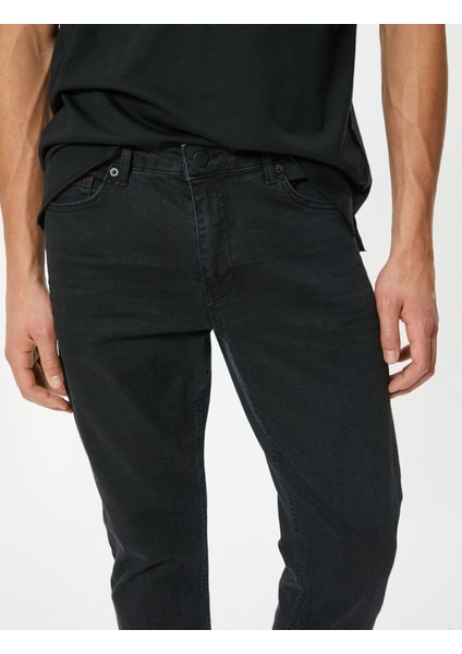Slim Fit Kot Pantolon - Brad Jean