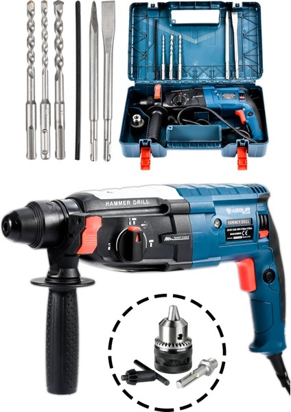 Assur Plus Pro Kırıcı Delici Darbeli Hilti Matkap 2-28MM