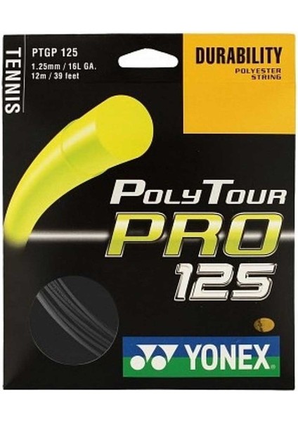 Poly Tour Pro 125 12M Siyah Tekli Kordaj Paketi