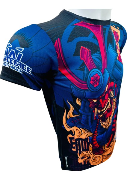 Özel Tasarım Dijital Samuray Baskılı Tişört Siyah fiyatları